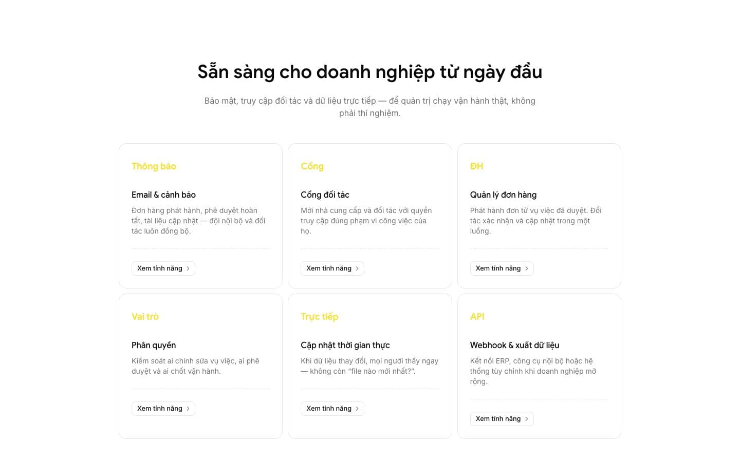 ERP0: Xây dựng